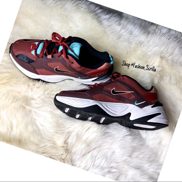 nike m2k tekno mahogany
